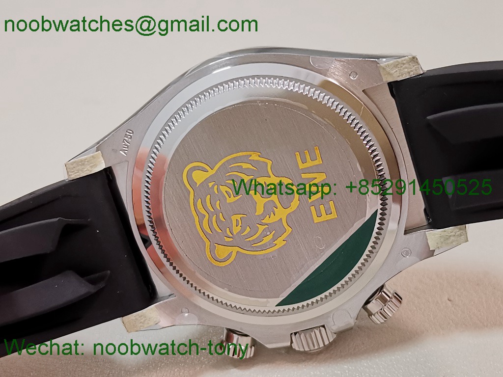 Replica Rolex Daytona 126519 Black Silver Dial EWE OysterFlex A4131