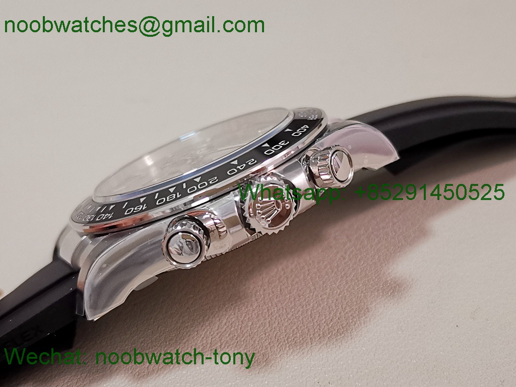 Replica Rolex Daytona 126519LN Grey Dial OysterFlex EWE A4131