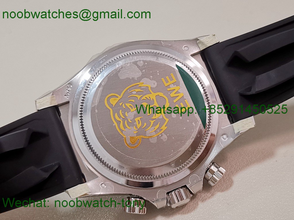 Replica Rolex Daytona 126519LN Grey Dial OysterFlex EWE A4131