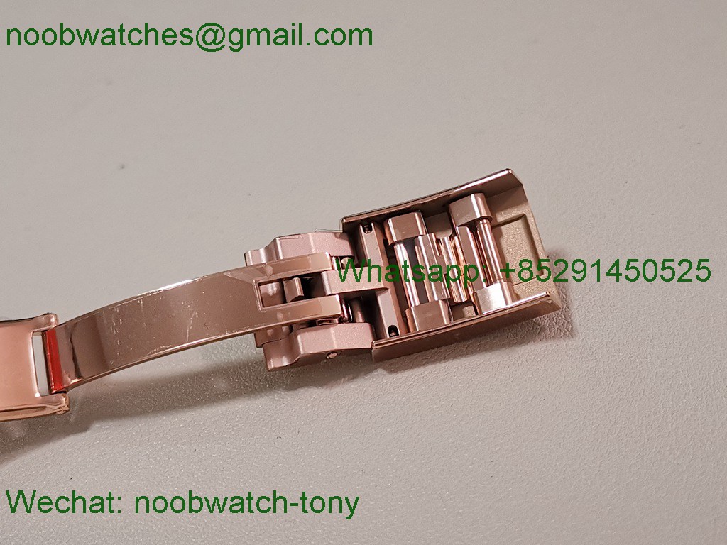 Replica Rolex Daytona 126515LN Rose Gold Brown Dial OysterFlex EWE A4131