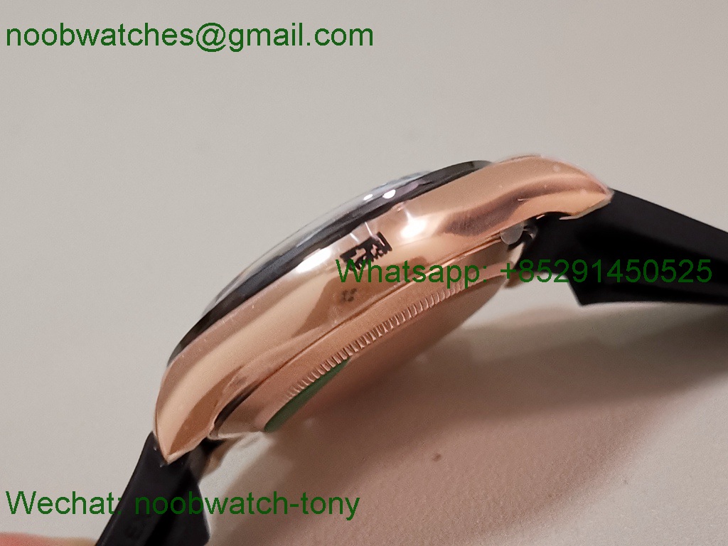 Replica Rolex Daytona 126515LN Rose Gold Brown Dial OysterFlex EWE A4131