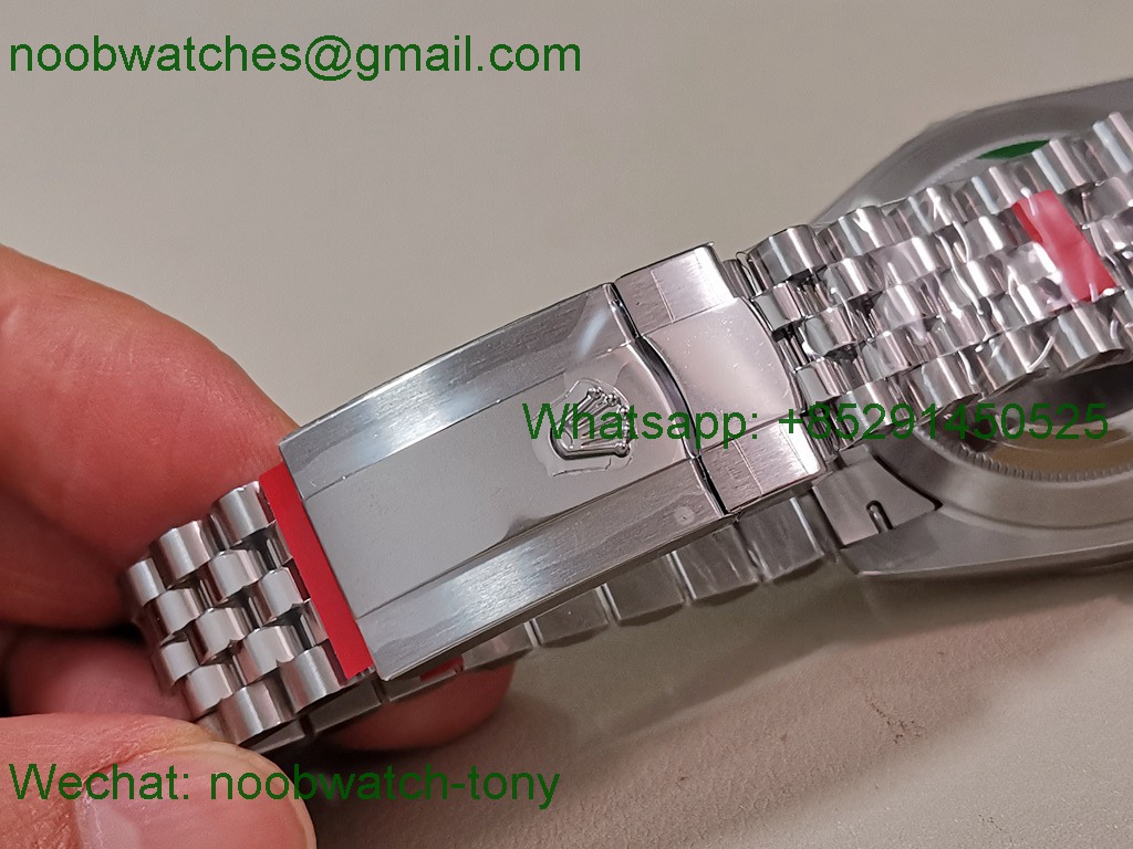 Replica Rolex DateJust Wimbledon 41 126334 904L V2 VSF SuperCLone Best Jubilee DD3235