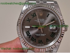 Replica Rolex DateJust Wimbledon 41 126334 904L V2 VSF SuperCLone Best Jubilee DD3235