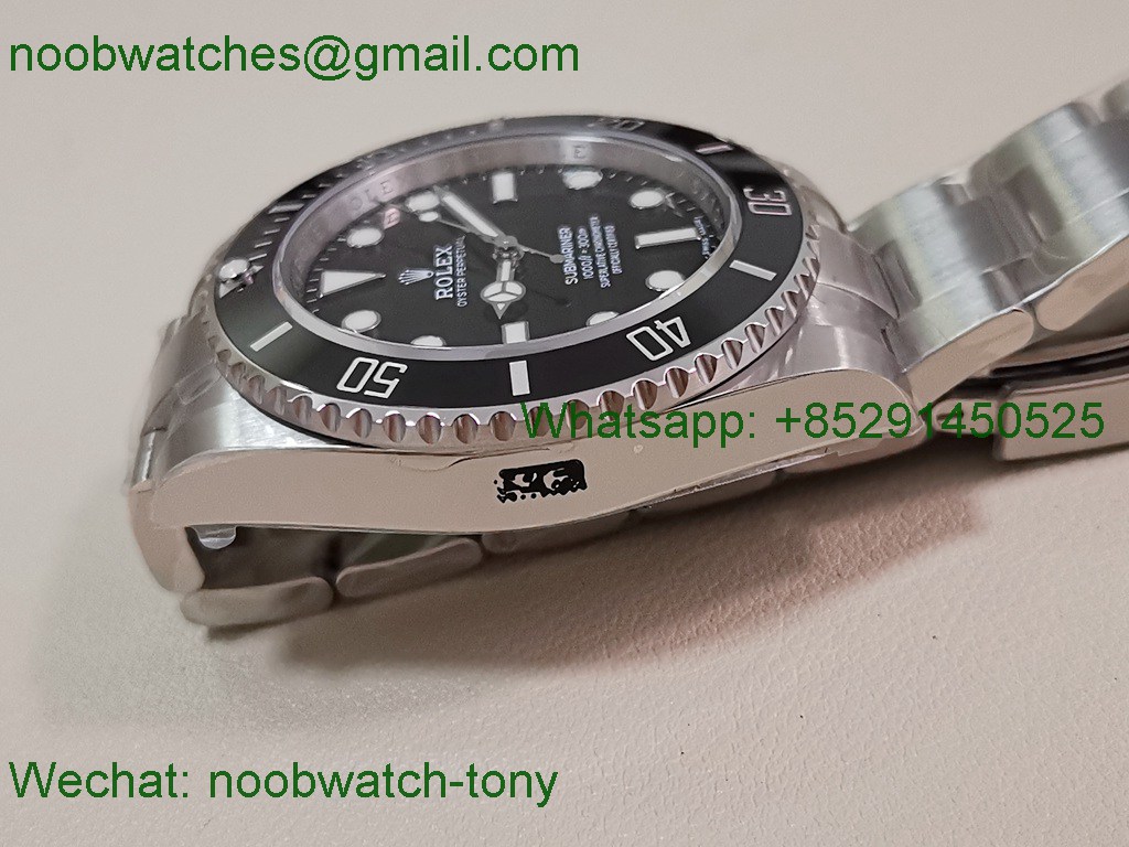Replica Rolex Submariner 114060 Black Ceramic No Date VSF 1:1 Best SuperClone VS3130