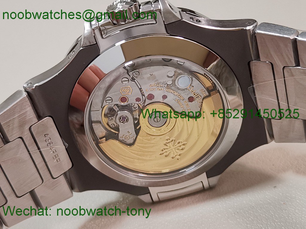 Replica Patek Philippe Nautilus 5726 Full Function Moonphase PPF 1:1 Best Gray Dial A324