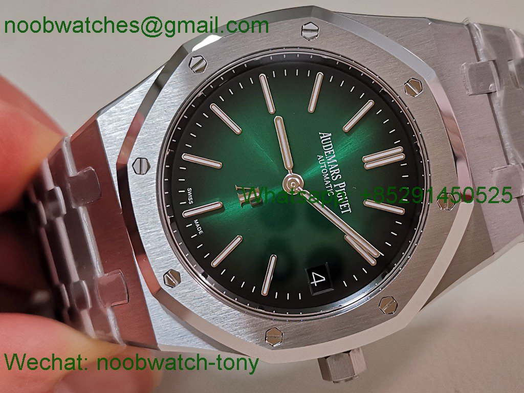 Replica Audemars Piguet AP 39mm 16202 50th ZF 1:1 Best Green Dial A7121