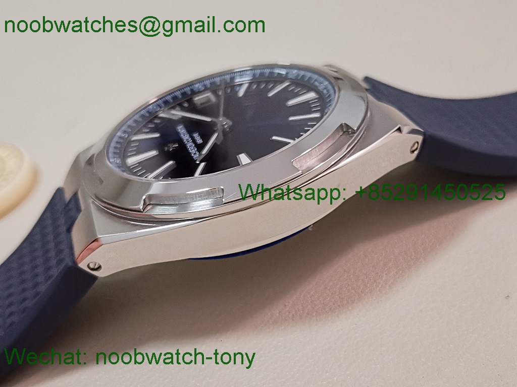 Replica Vacheron Constantin Overseas 4500V Blue Dial PPF 1:1 Best A5100 on Rubber