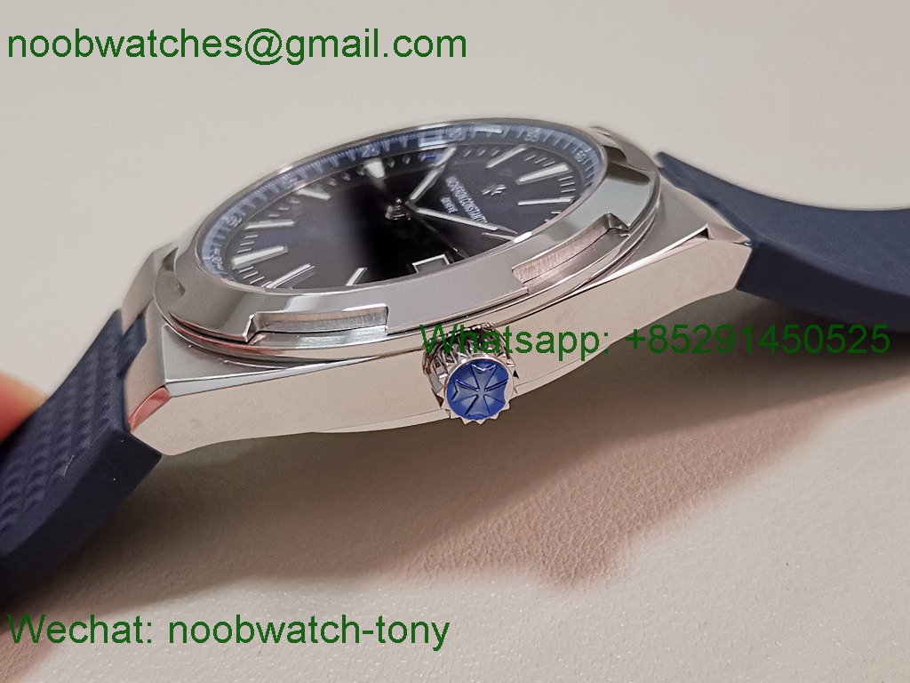 Replica Vacheron Constantin Overseas 4500V Blue Dial PPF 1:1 Best A5100 on Rubber