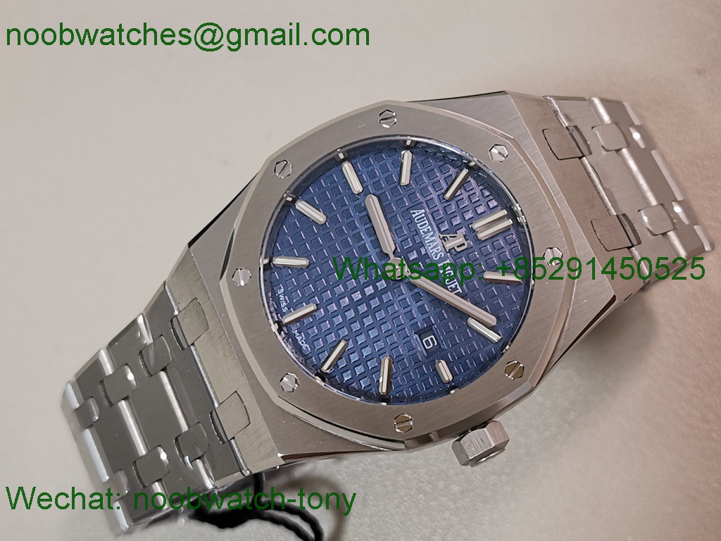 Replica Audemars Piguet AP Lady Royal Oak 33mm ZF SuperClone Best Blue Dial ETA Quartz