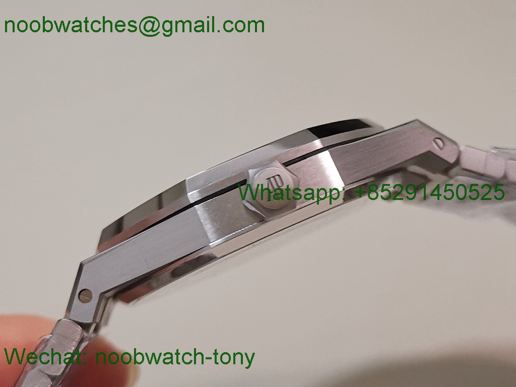 Replica Audemars Piguet AP Royal Oak 41mm Skeleton 15407 THBF SuperClone Best V2 Diamond Bezel
