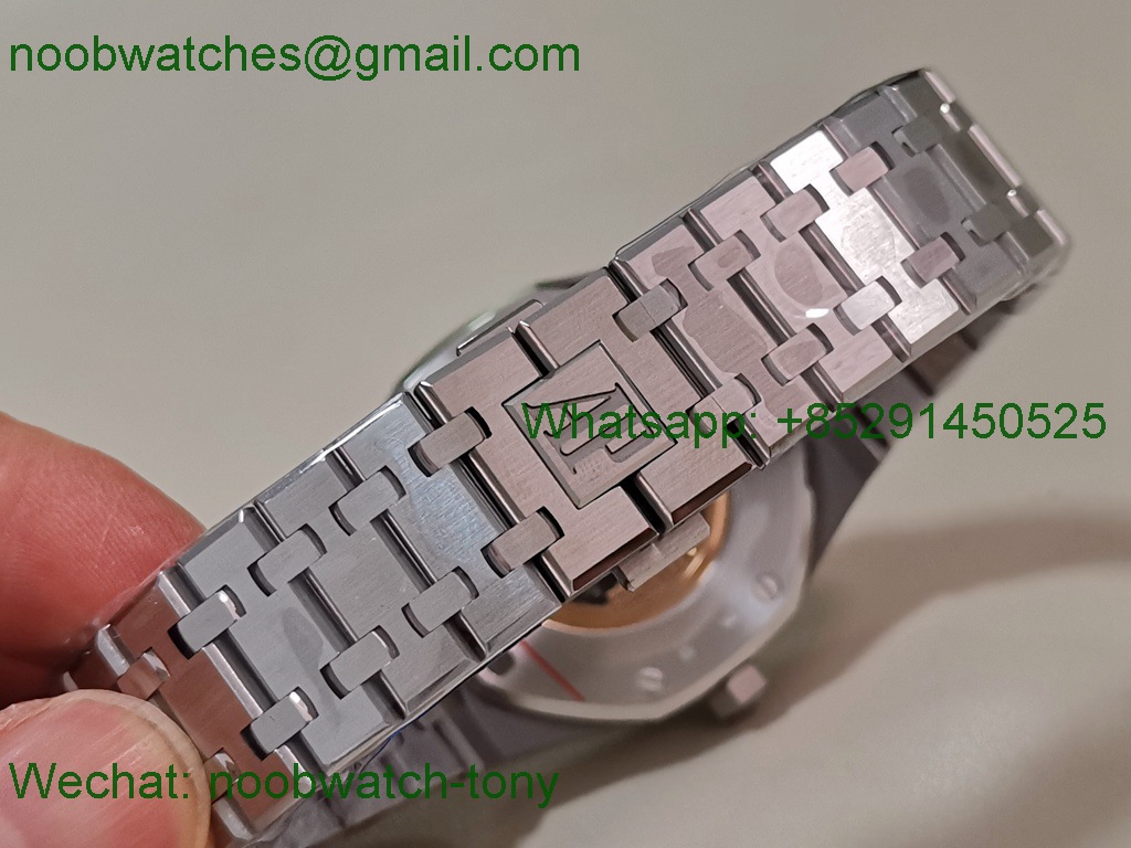 Replica Audemars Piguet AP Royal Oak 41mm Skeleton 15407 THBF SuperClone Best V2 Diamond Bezel