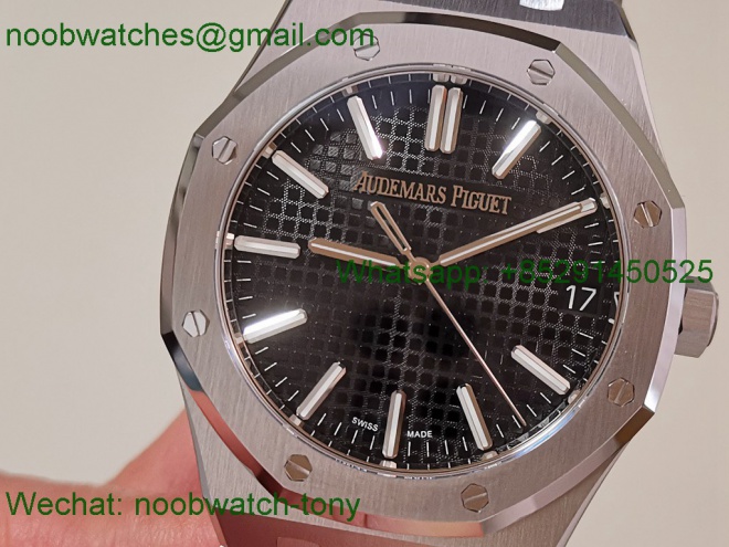 Replica Audemars Piguet AP Royal Oak 41mm 15510 DDF SuperClone Best Black DD4302