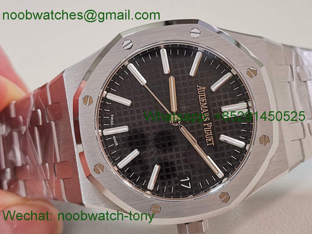 Replica Audemars Piguet AP Royal Oak 41mm 15510 DDF SuperClone Best Black DD4302