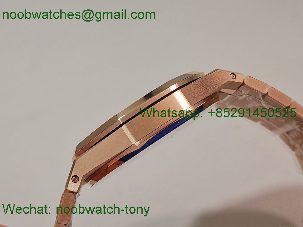 Replica Audemars Piguet AP Skeleton 16204 Rose Gold ZF SuperClone Best A7124