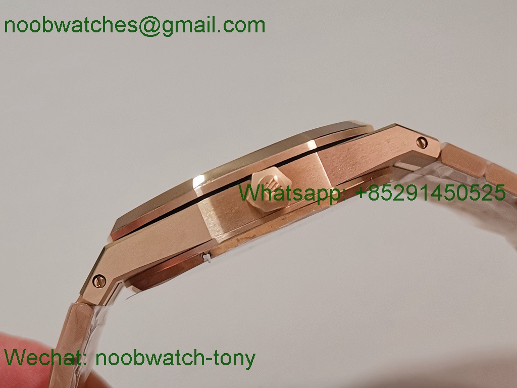 Replica Audemars Piguet AP Skeleton 16204 Rose Gold ZF SuperClone Best A7124