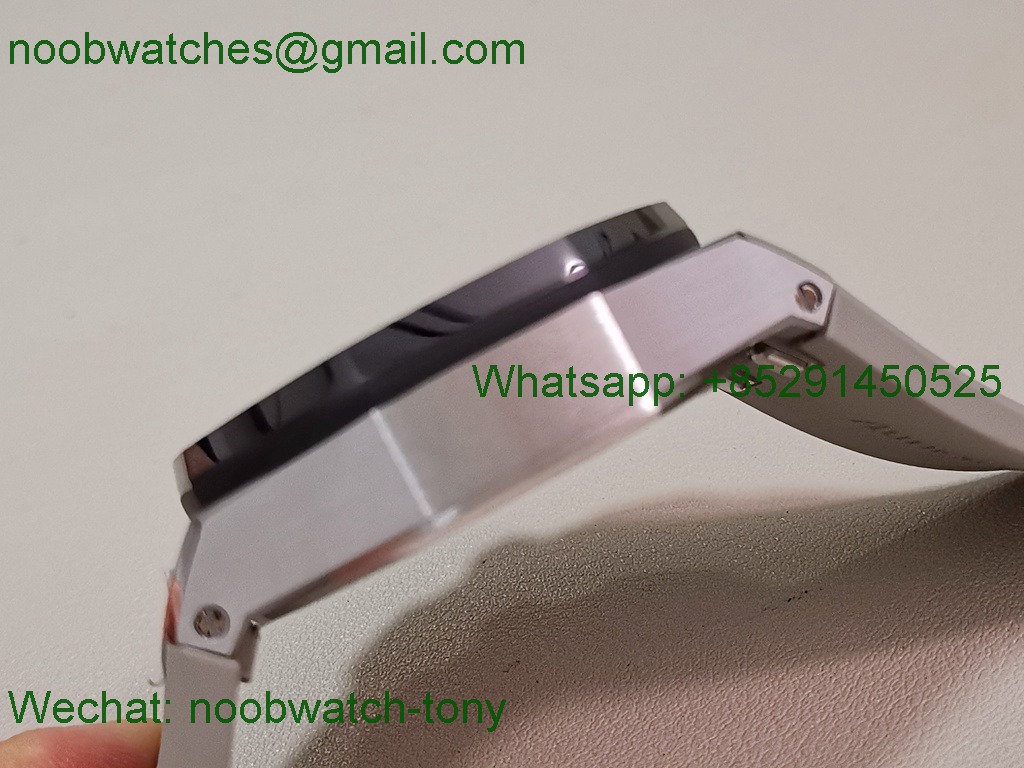 Replica Audemars Piguet AP Offshore 26420 Ceramic APSF SuperClone Best Smoked Dial Gray Rubber SA4401