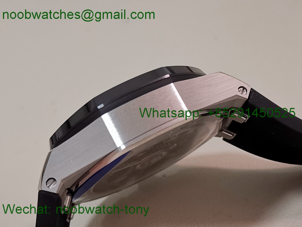 Replica Audemars Piguet AP Offshore 26420 Ceramic APSF SuperClone Best Black Dial Gray Rubber SA4401
