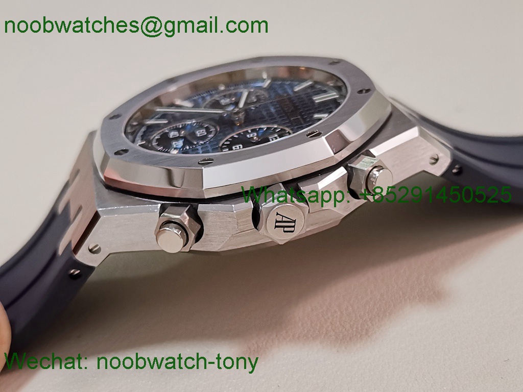 Replica Audemars Piguet AP Royal Oak Chrono 26240 50th V2 DDF SuperClone Best Blue DD4401