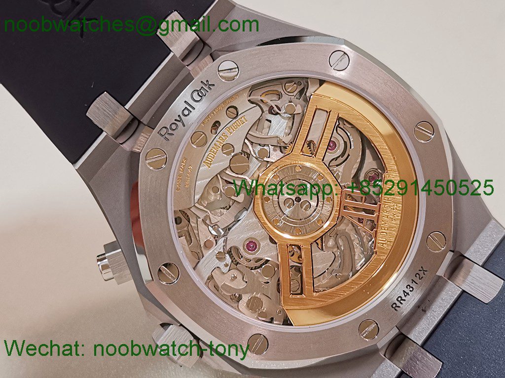 Replica Audemars Piguet AP Royal Oak Chrono 26240 50th V2 DDF SuperClone Best Blue DD4401
