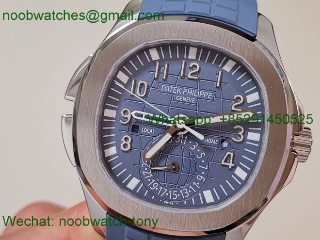 Replica Patek Philippe Aquanaut 5164G ZF SuperClone Best Tiffany Blue A330