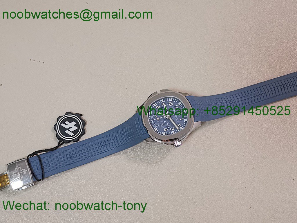 Replica Patek Philippe Aquanaut 5164G ZF SuperClone Best Tiffany Blue A330