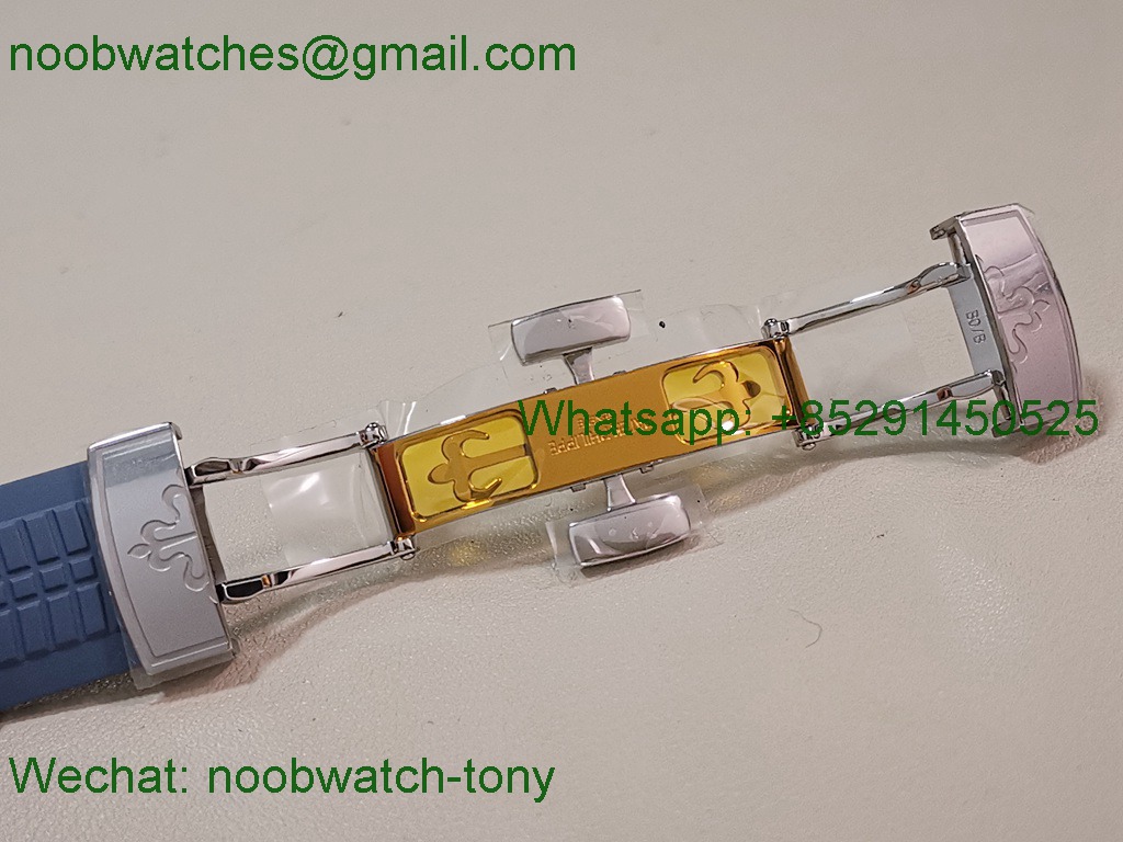 Replica Patek Philippe Aquanaut 5164G ZF SuperClone Best Tiffany Blue A330