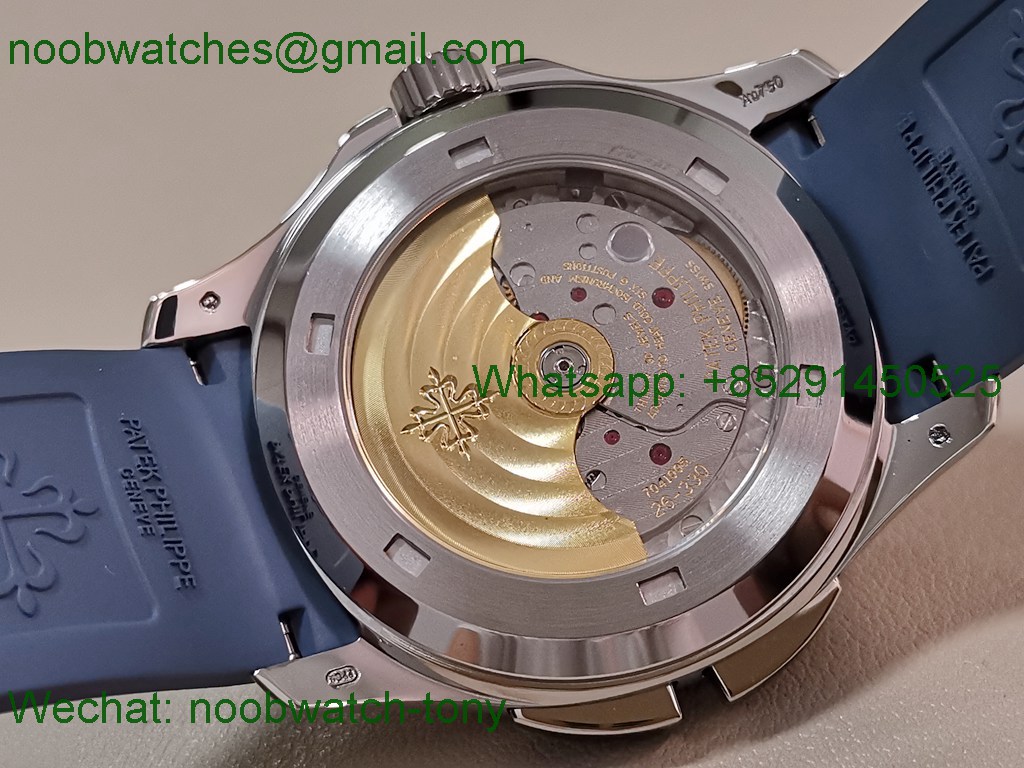 Replica Patek Philippe Aquanaut 5164G ZF SuperClone Best Tiffany Blue A330