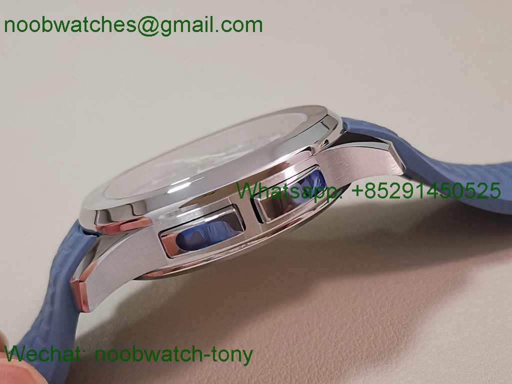 Replica Patek Philippe Aquanaut 5164G ZF SuperClone Best Tiffany Blue A330