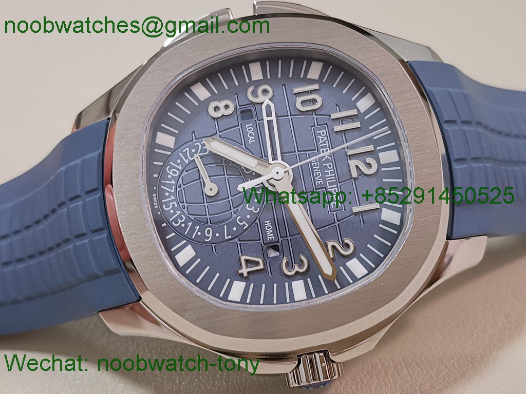 Replica Patek Philippe Aquanaut 5164G ZF SuperClone Best Tiffany Blue A330