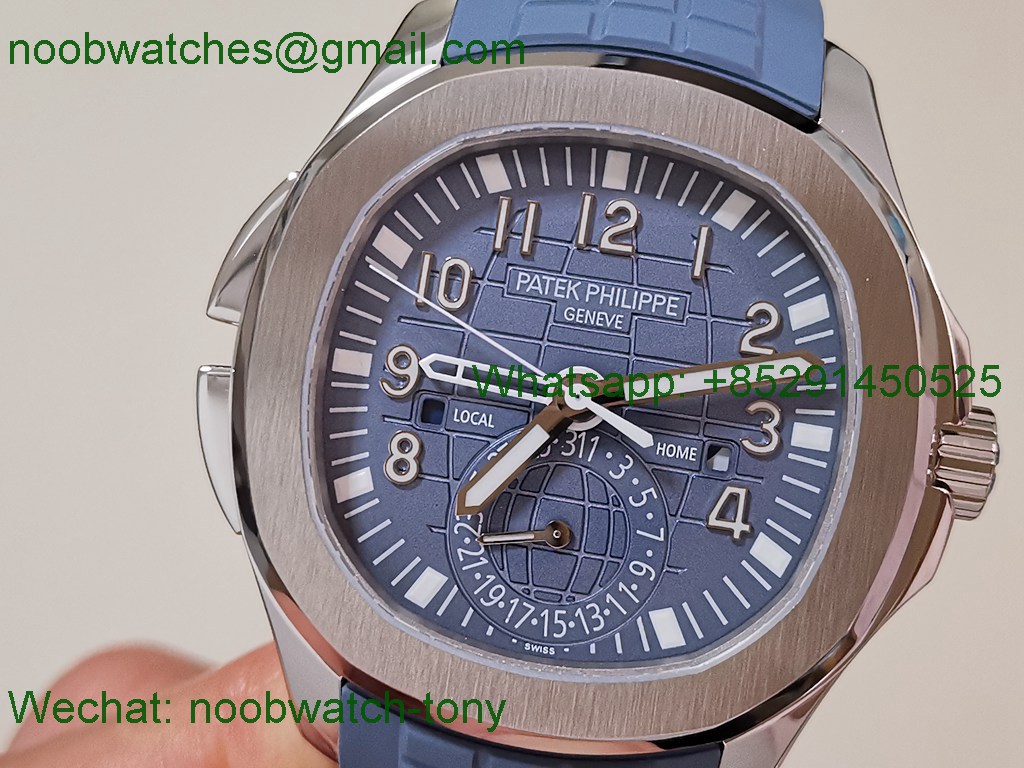 Replica Patek Philippe Aquanaut 5164G ZF SuperClone Best Tiffany Blue A330