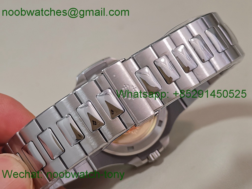 Replica Patek Philippe Nautilus 5711/1A DDF SuperClone Best Green Textured Dial On SS Bracelet DD330