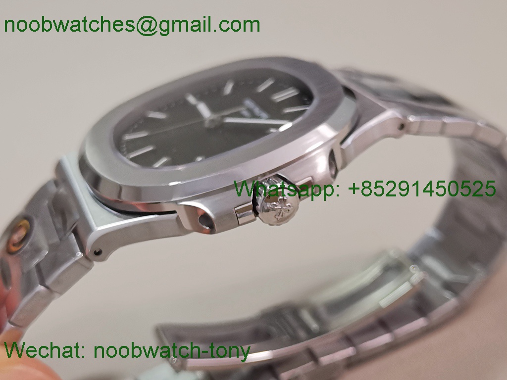 Replica Patek Philippe Nautilus 5711/1A DDF SuperClone Best Green Textured Dial On SS Bracelet DD330