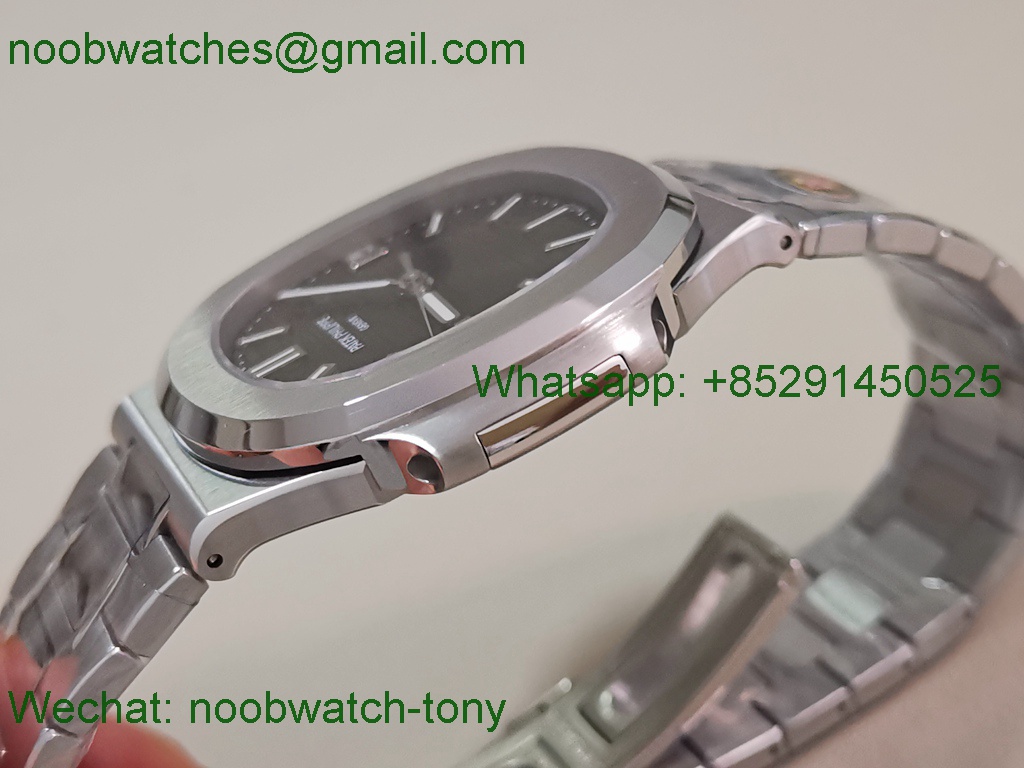 Replica Patek Philippe Nautilus 5711/1A DDF SuperClone Best Green Textured Dial On SS Bracelet DD330