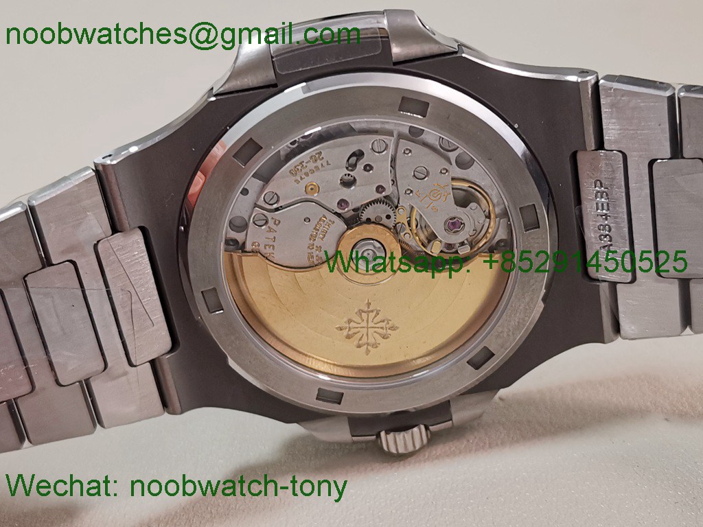 Replica Patek Philippe Nautilus 5711/1A DDF SuperClone Best Green Textured Dial On SS Bracelet DD330