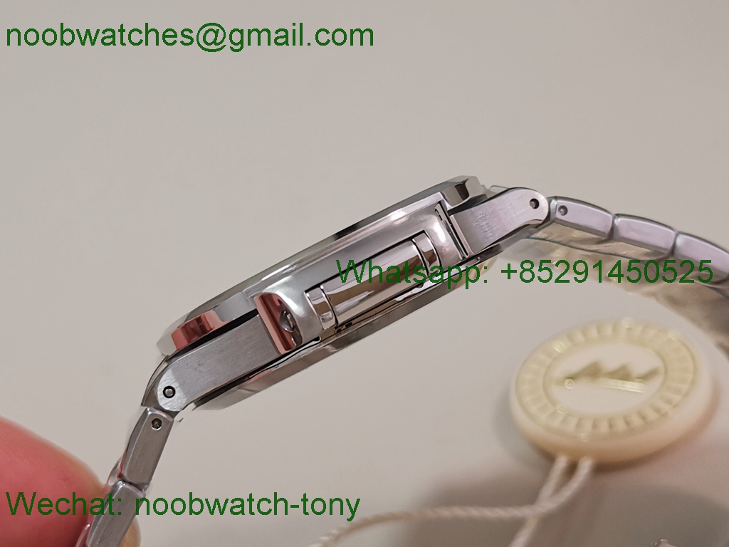 Replica Patek Philippe Nautilus 7118 Ladies PPF SuperClone Best Gray Dial on SS Bracelet A324