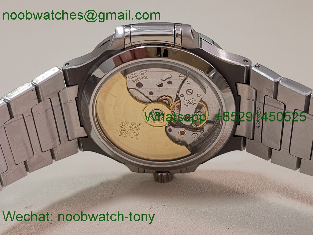 Replica Patek Philippe Nautilus 7118 Ladies PPF SuperClone Best Gray Dial on SS Bracelet A324