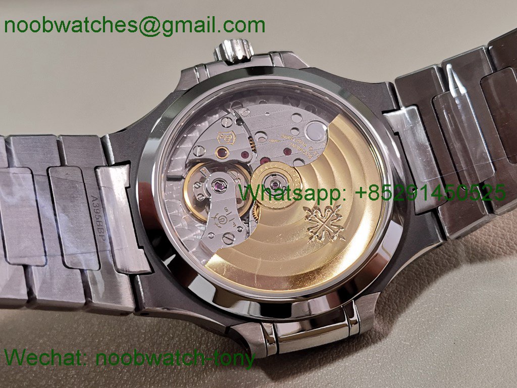 Replica Patek Philippe Nautilus 7118 Ladies PPF SuperClone Best Gray Dial on SS Bracelet A324