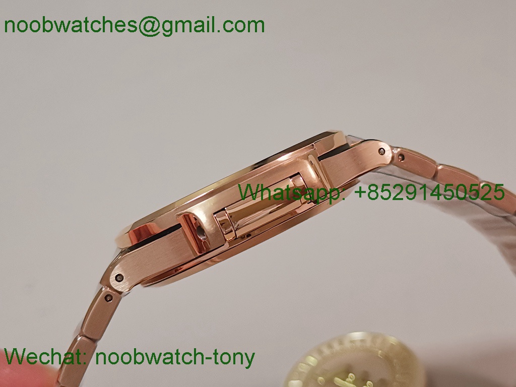 Replica Patek Philippe Nautilus 7118 Ladies Rose Gold PPF SuperClone Best A324