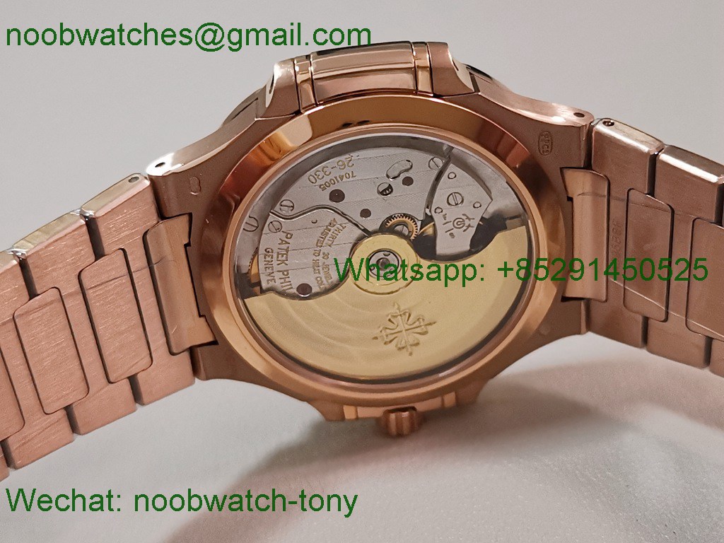 Replica Patek Philippe Nautilus 7118 Ladies Rose Gold PPF SuperClone Best A324