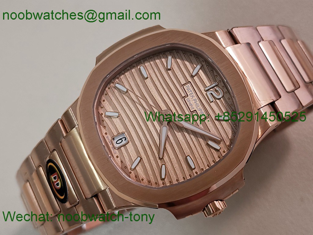 Replica Patek Philippe Nautilus 7118 Ladies Rose Gold DDF 1:1 Best SuperClone DD324 