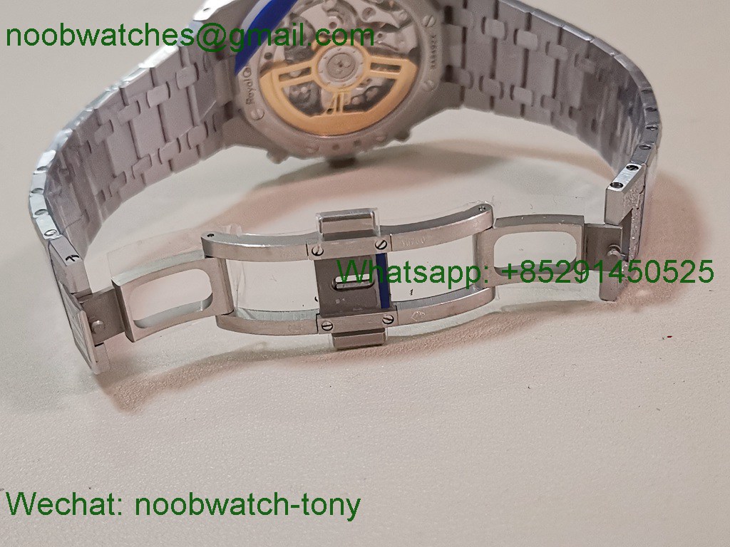Replica Audemars Piguet AP Royal Oak Chrono 26240 Frosted APSF 1:1 Best SuperCLone Black Dial SA4401