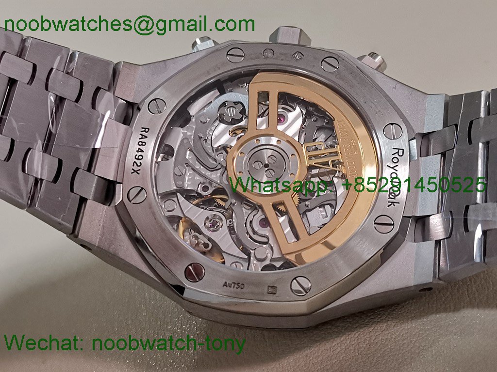 Replica Audemars Piguet AP Royal Oak Chrono 26240 Frosted APSF 1:1 Best SuperCLone Black Dial SA4401