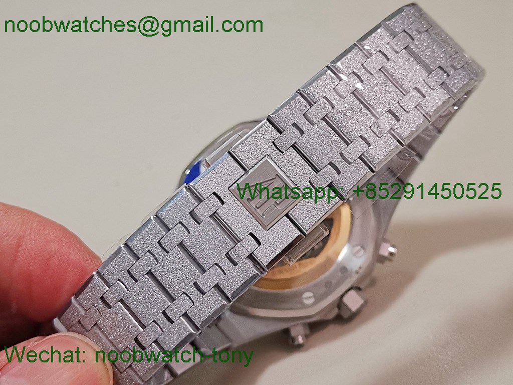 Replica Audemars Piguet AP Royal Oak Chrono 26240 Frosted APSF 1:1 Best SuperCLone Black Dial SA4401