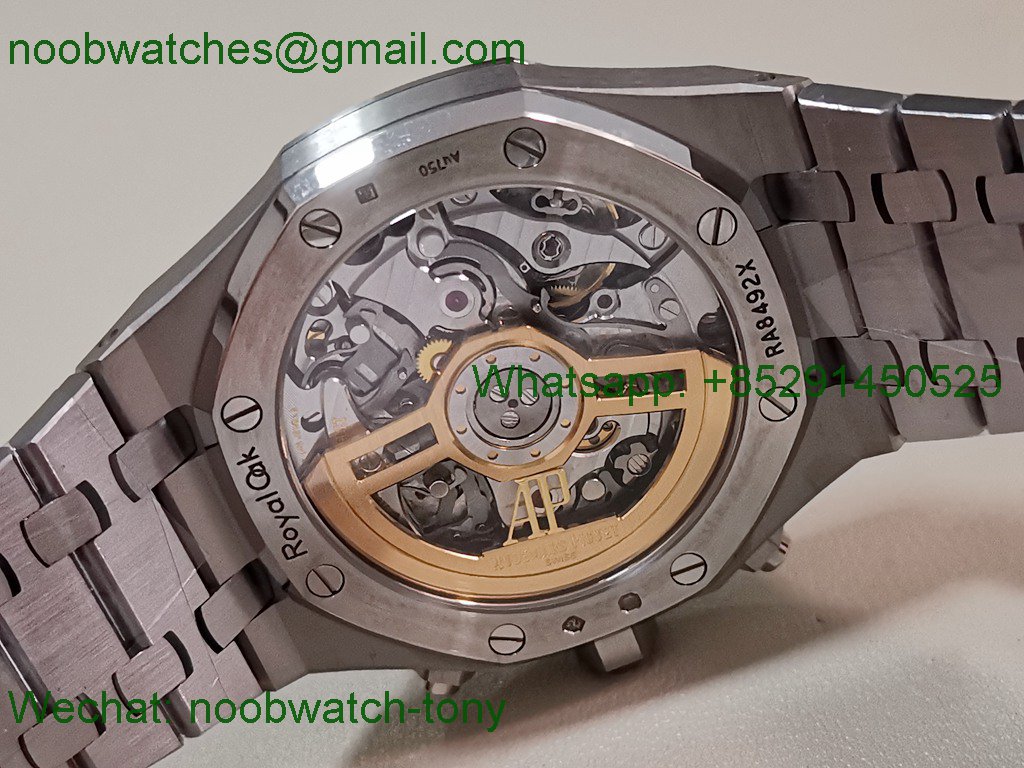 Replica Audemars Piguet AP Royal Oak Chrono 26240 Frosted APSF 1:1 Best SuperCLone Black Dial SA4401