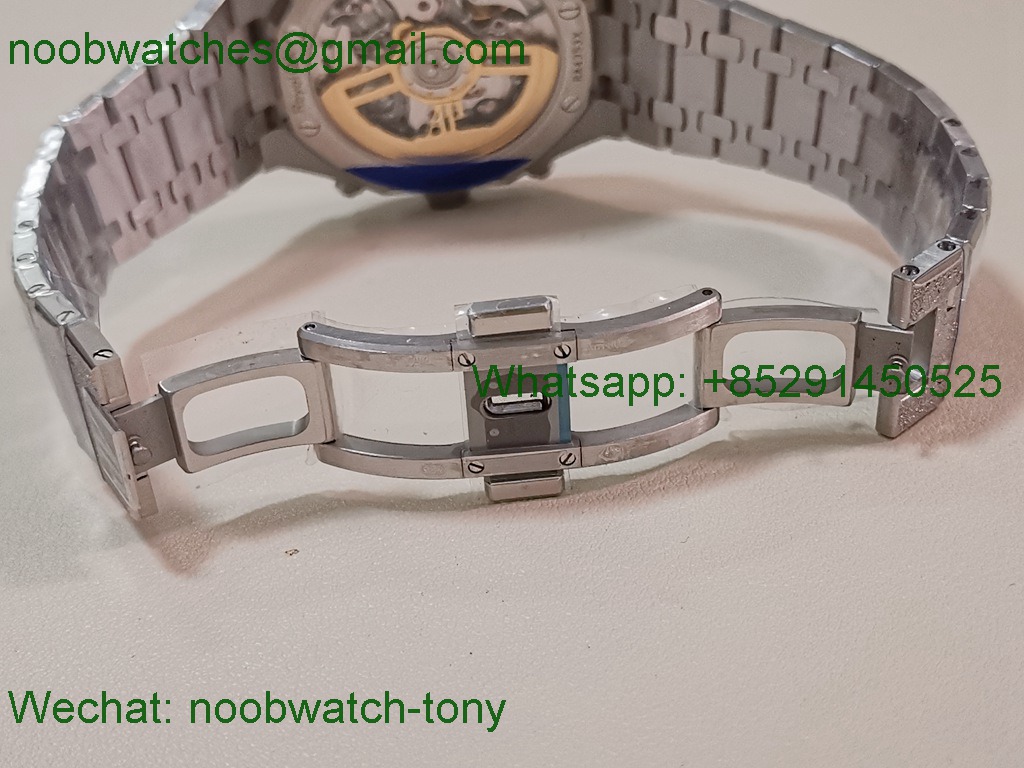Replica Audemars Piguet AP Royal Oak Chrono 26240 Frosted APSF 1:1 Best SuperCLone Silver Dial SA4401