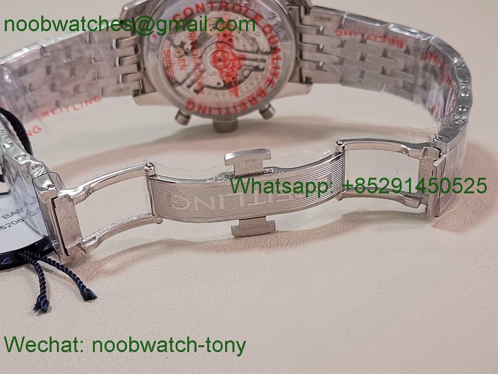 Replica Breitling Navitimer B01 Chrono 43mm Ice Blue Dial BLS SuperClone