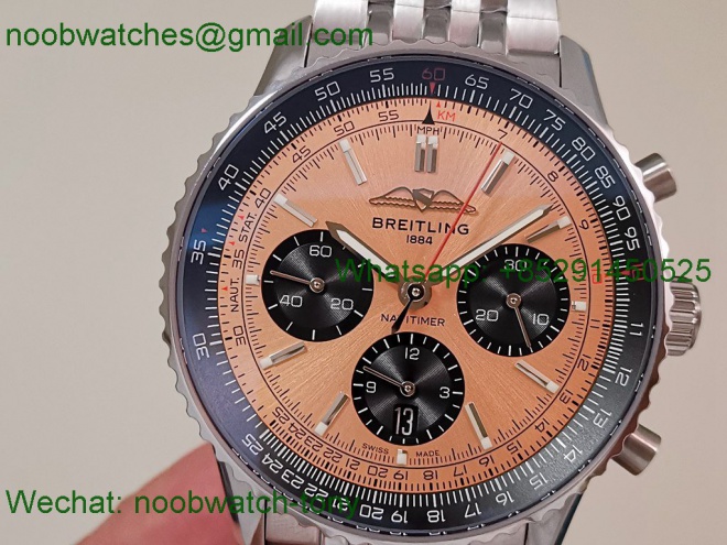 Replica Breitling Navitimer B01 Chrono 43mm Bronze Dial BLS SuperClone