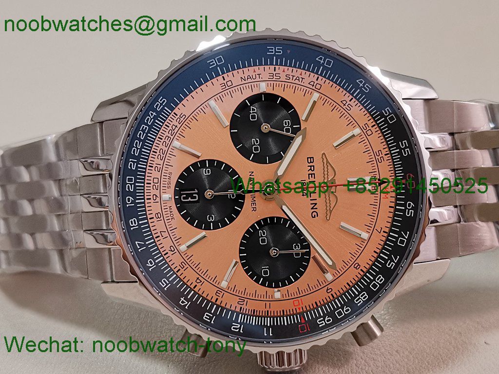 Replica Breitling Navitimer B01 Chrono 43mm Bronze Dial BLS SuperClone