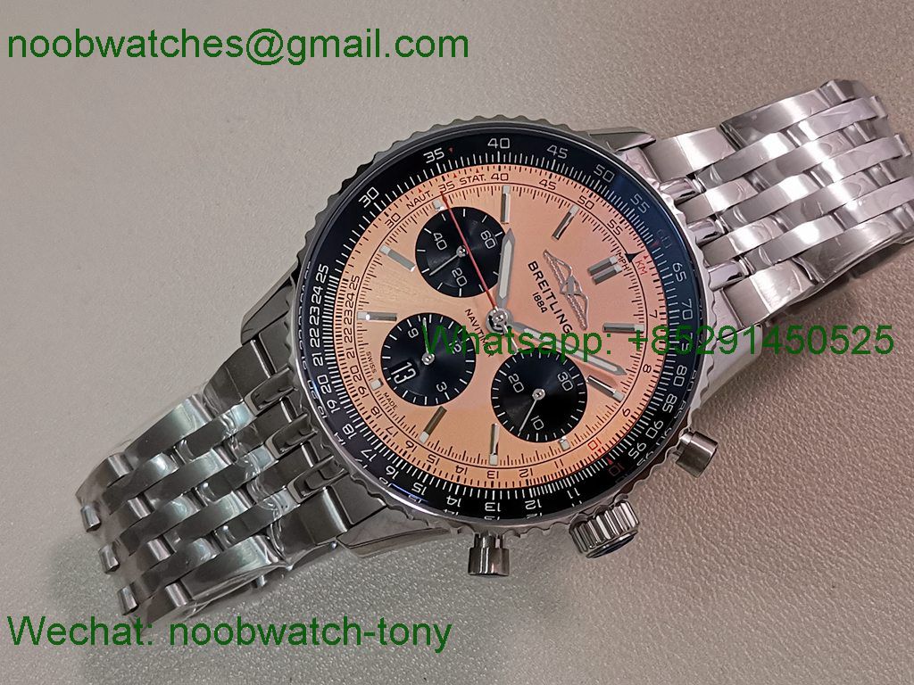 Replica Breitling Navitimer B01 Chrono 43mm Bronze Dial BLS SuperClone