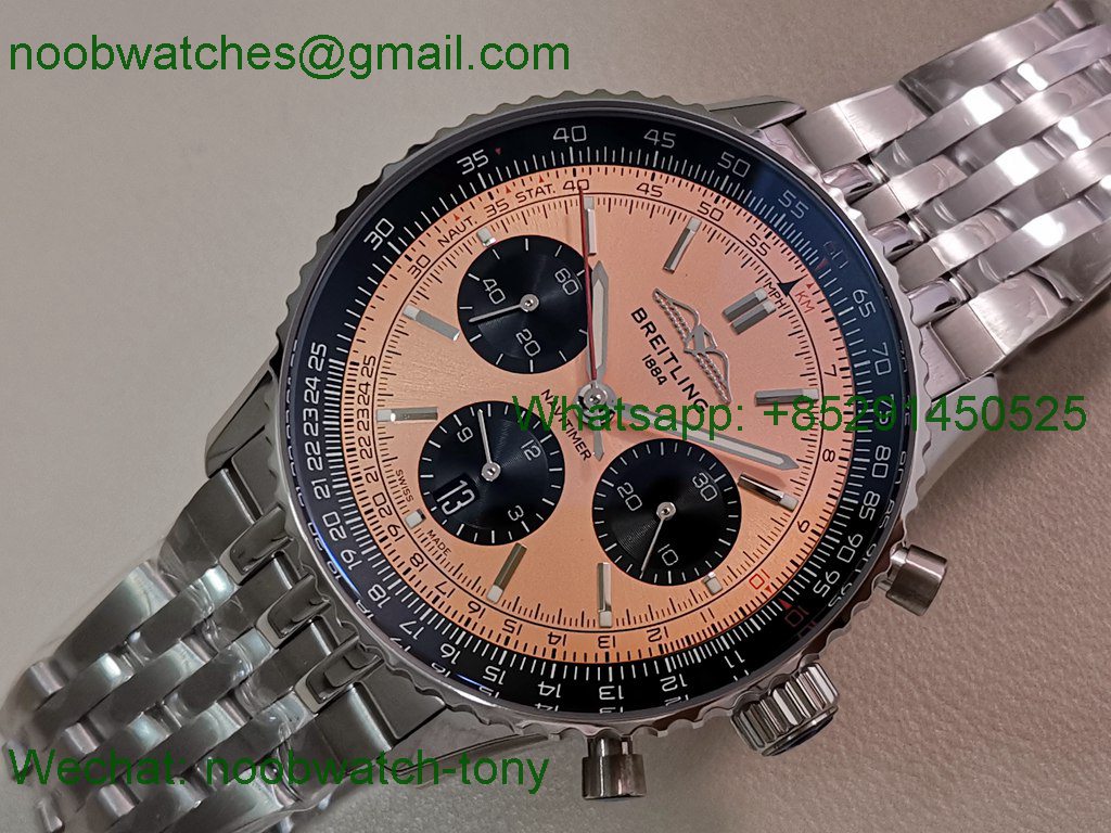Replica Breitling Navitimer B01 Chrono 43mm Bronze Dial BLS SuperClone